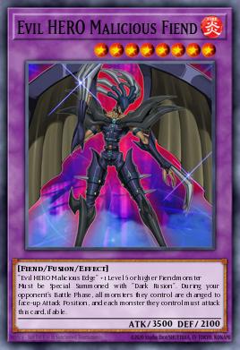 Evil HERO Malicious Fiend LCGX-EN072