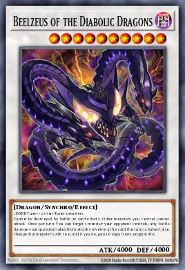 Beelzeus of the Diabolic Dragons YF08-EN001