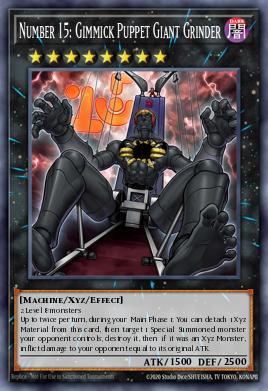 Number 15: Gimmick Puppet Giant Grinder MP24-EN032