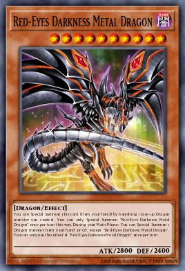 Red-Eyes Darkness Metal Dragon SDDC-EN013