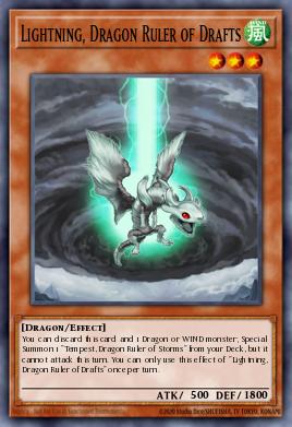 Lightning, Dragon Ruler of Drafts RA03-EN257