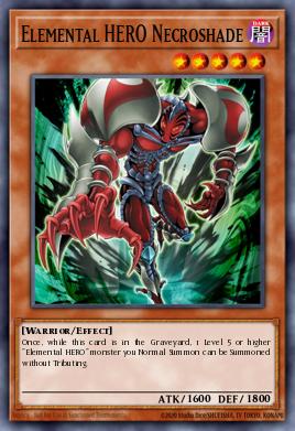 Elemental HERO Necroshade LCGX-EN015