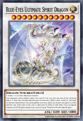 Blue-Eyes Ultimate Spirit Dragon 25LP-EN020