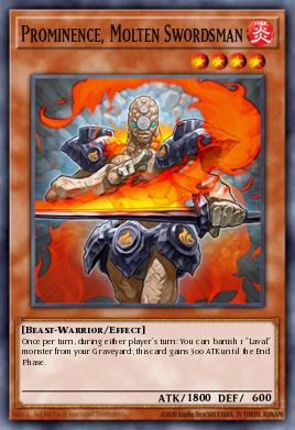 Prominence, Molten Swordsman DT05-EN025
