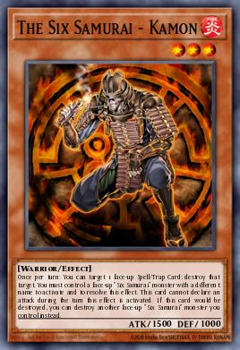The Six Samurai - Kamon LCGX-EN228