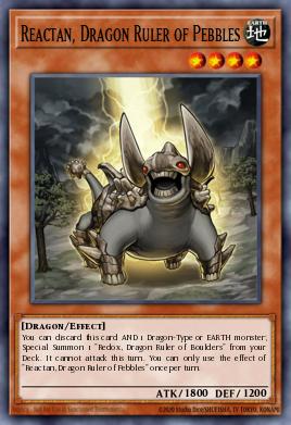 Reactan, Dragon Ruler of Pebbles RA03-EN254