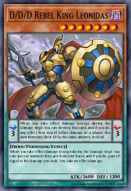 D/D/D Rebel King Leonidas MP16-EN173