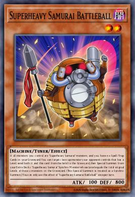 Superheavy Samurai Battleball SP17-EN011