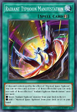 Radiant Typhoon Manifestation MAMO-EN102