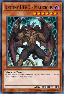 Destiny HERO - Malicious RA03-EN001