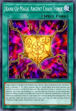 Rank-Up-Magic Argent Chaos Force BROL-EN091