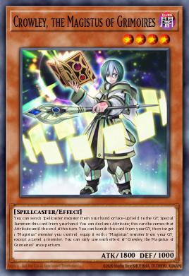 Crowley, the Magistus of Grimoires OP27-EN019