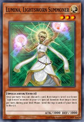 Lumina, Lightsworn Summoner CP08-EN005