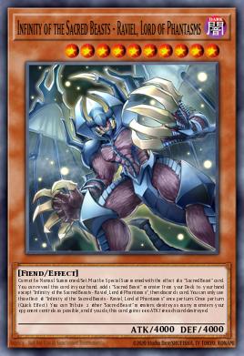 Infinity of the Sacred Beasts - Raviel, Lord of Phantasms CORI-EN007