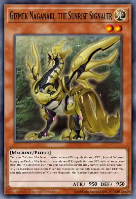 Gizmek Naganaki, the Sunrise Signaler MP22-EN131