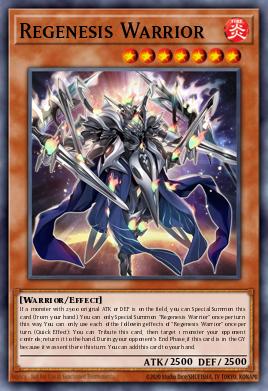 Regenesis Warrior UP01-EN008