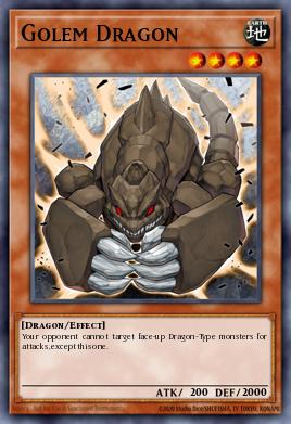 Golem Dragon JUMP-EN040