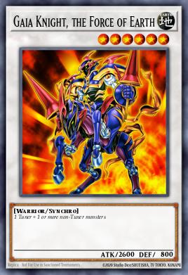 Gaia Knight, the Force of Earth 5DS3-EN041