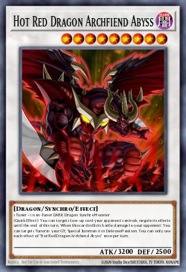 Hot Red Dragon Archfiend Abyss DUPO-EN057