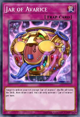 Jar of Avarice YS17-EN032