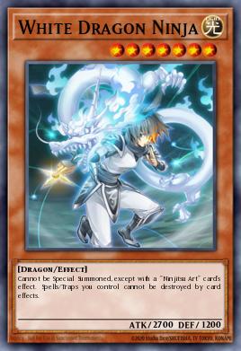White Dragon Ninja SHVA-EN024