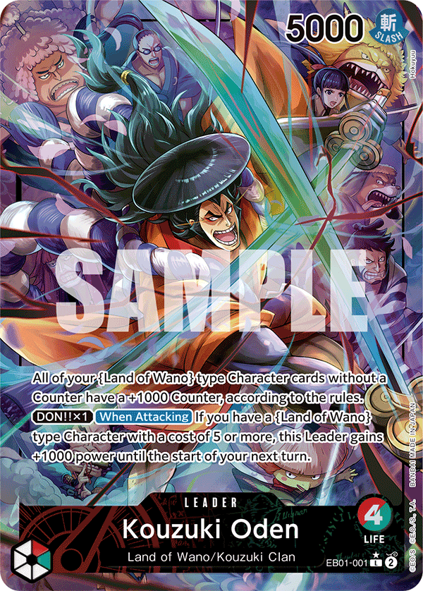 Kouzuki Oden (Alternate Art) EB01-001_p1