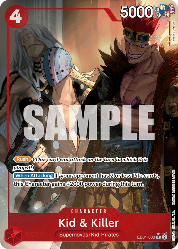 Kid & Killer (Alternate Art) EB01-003_p1