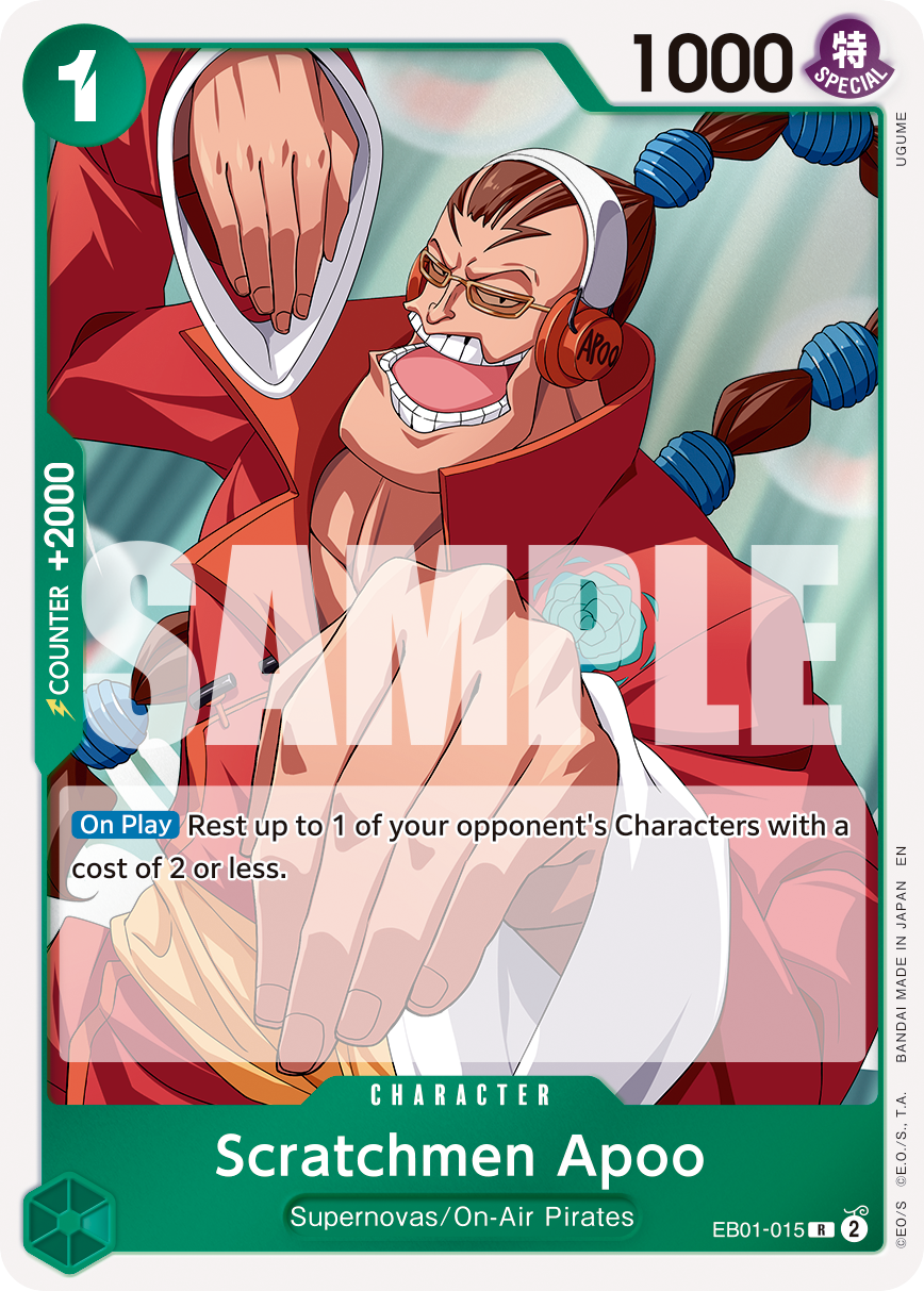 Scratchmen Apoo - EB01-015 (Reprint) (alternativ bild) EB01-015_r1