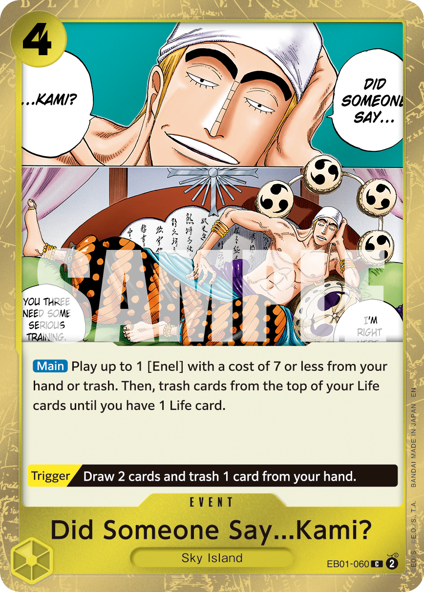 Did Someone Say...Kami? (Pirate Foil) (alternativ bild) EB01-060_p1