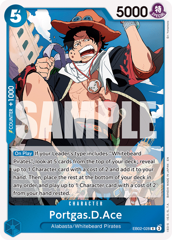 Portgas.D.Ace EB02-028