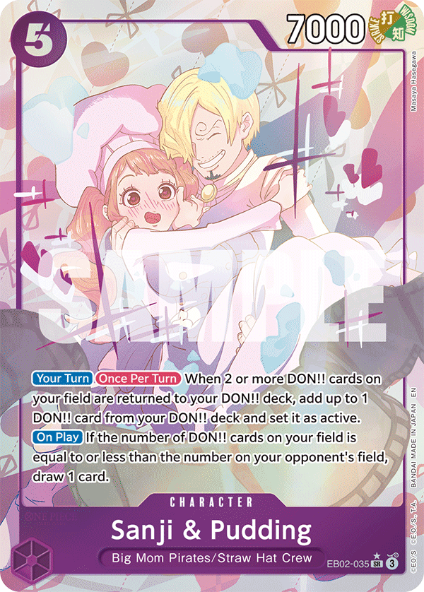 Sanji & Pudding (Alternate Art) EB02-035_p1
