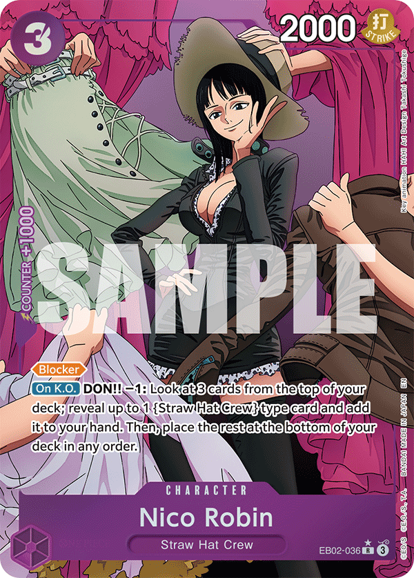 Nico Robin (Alternate Art) EB02-036_p1