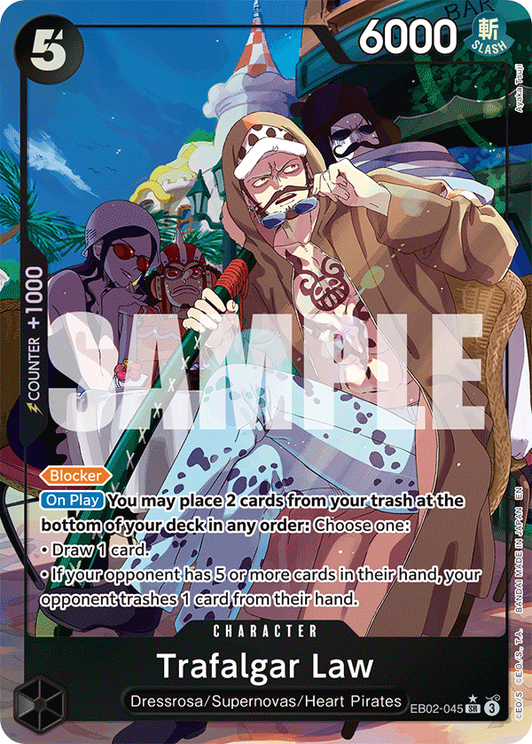 Trafalgar Law (Alternate Art) EB02-045_p1