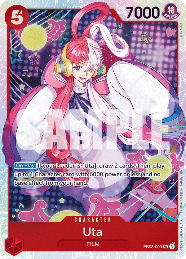 Uta (003) EB03-003 – Extra Booster: One Piece Heroines Edition