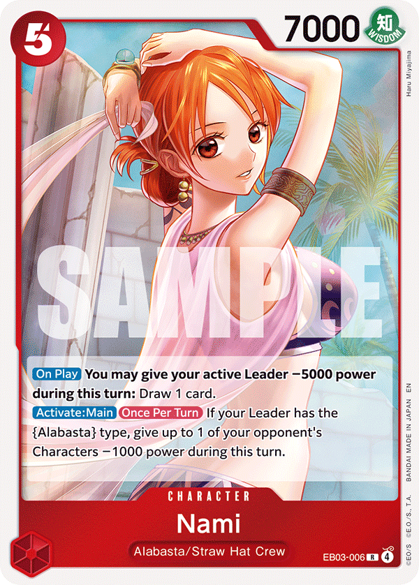 Nami (006) EB03-006 – Extra Booster: One Piece Heroines Edition