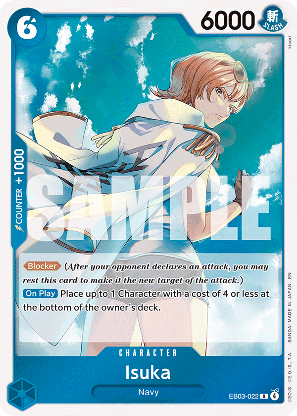Isuka EB03-022 – Extra Booster: One Piece Heroines Edition