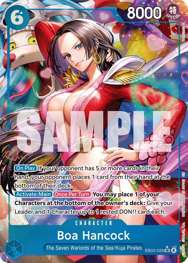 Boa Hancock (Alternate Art) EB03-026_p1 – Extra Booster: One Piece Heroines Edition