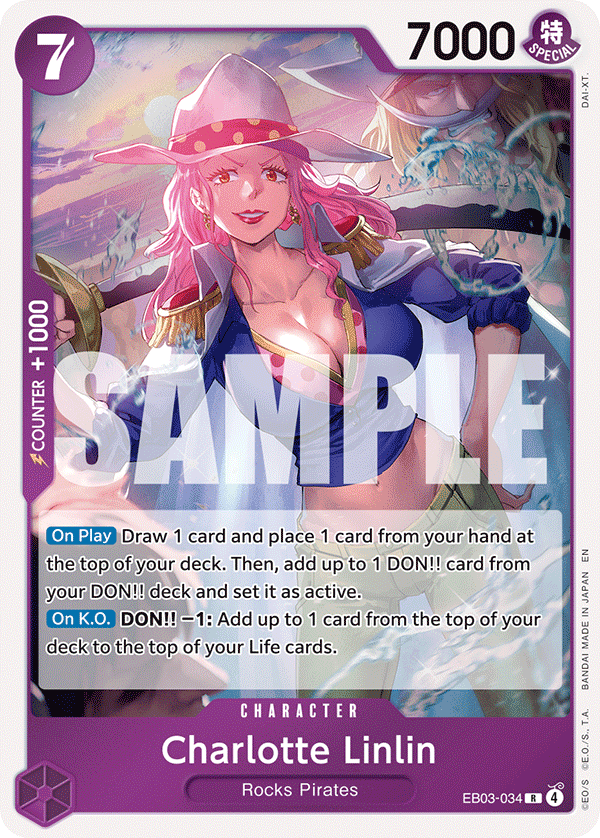 Charlotte Linlin EB03-034 – Extra Booster: One Piece Heroines Edition