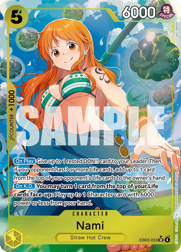 Nami (053) (Alternate Art) EB03-053_p1
