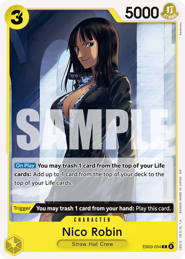 Nico Robin (054) EB03-054 – Extra Booster: One Piece Heroines Edition