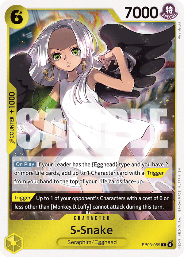 S-Snake EB03-059 – Extra Booster: One Piece Heroines Edition