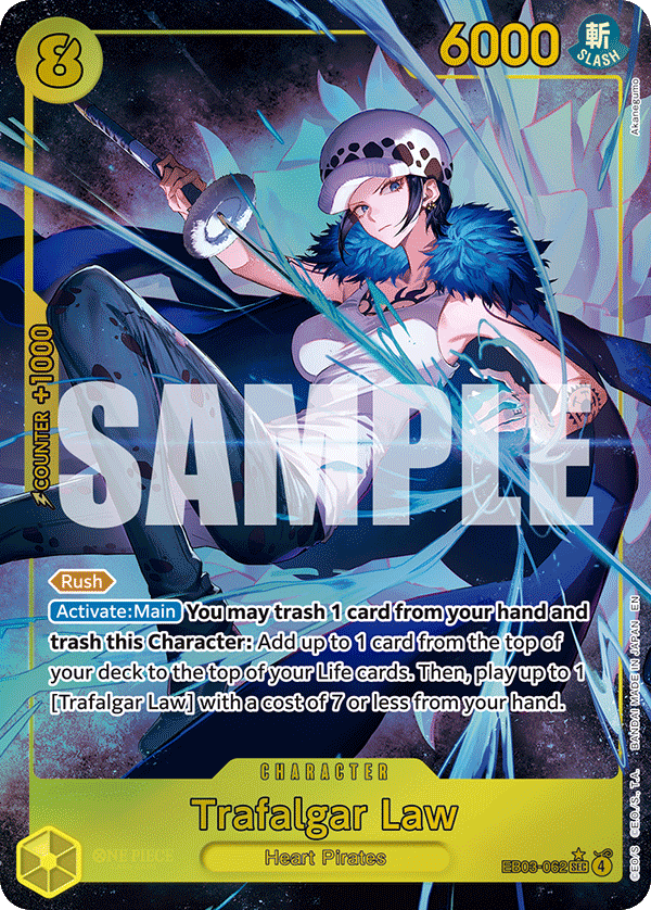 Trafalgar Law (Alternate Art) EB03-062_p1