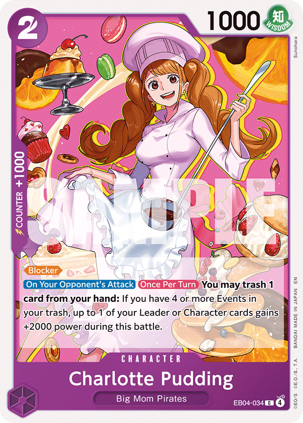 Charlotte Pudding EB04-034
