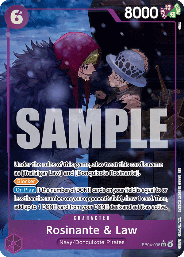 Rosinante & Law (Alternate Art) EB04-038_p1