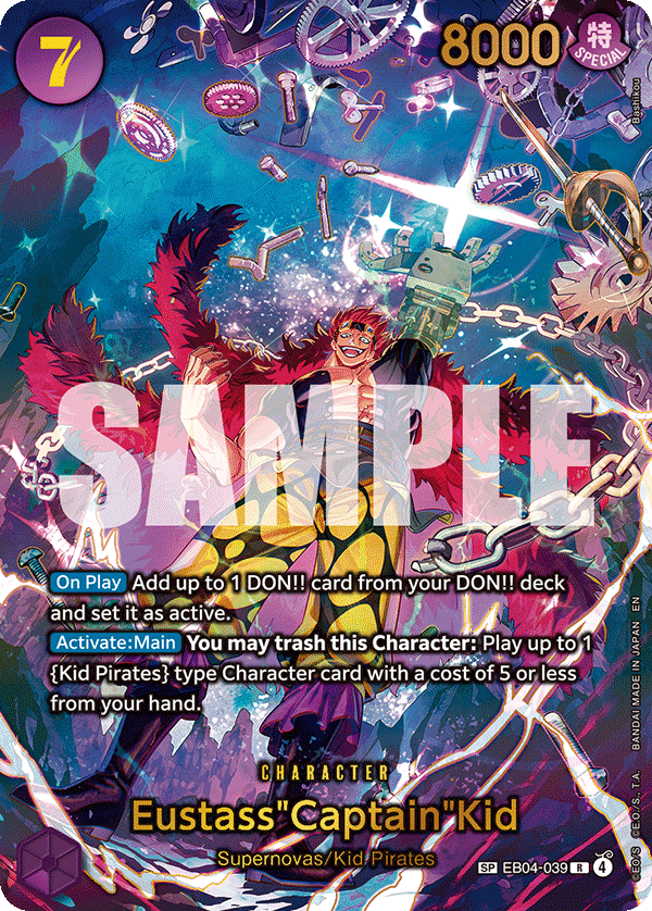 Eustass"Captain"Kid - EB04-039 (SP) (alternativ bild) EB04-039_p1