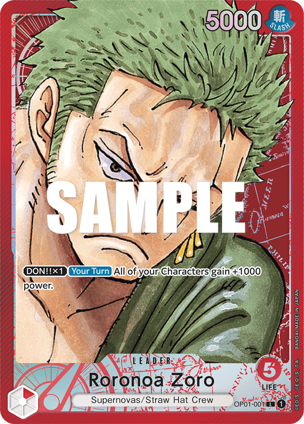 Roronoa Zoro (001) (Parallel) OP01-001_p1
