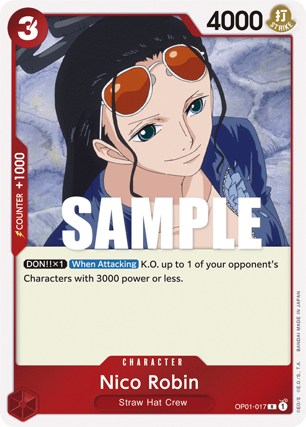 Nico Robin OP01-017 – Romance Dawn