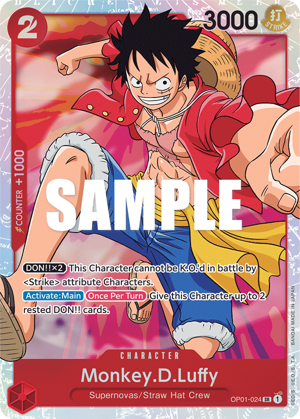 Monkey.D.Luffy (024) OP01-024 – Romance Dawn