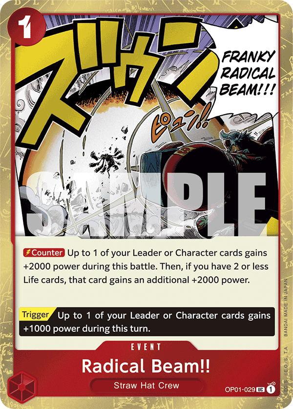 Radical Beam!! (Jolly Roger Foil) (alternativ bild) OP01-029_p2