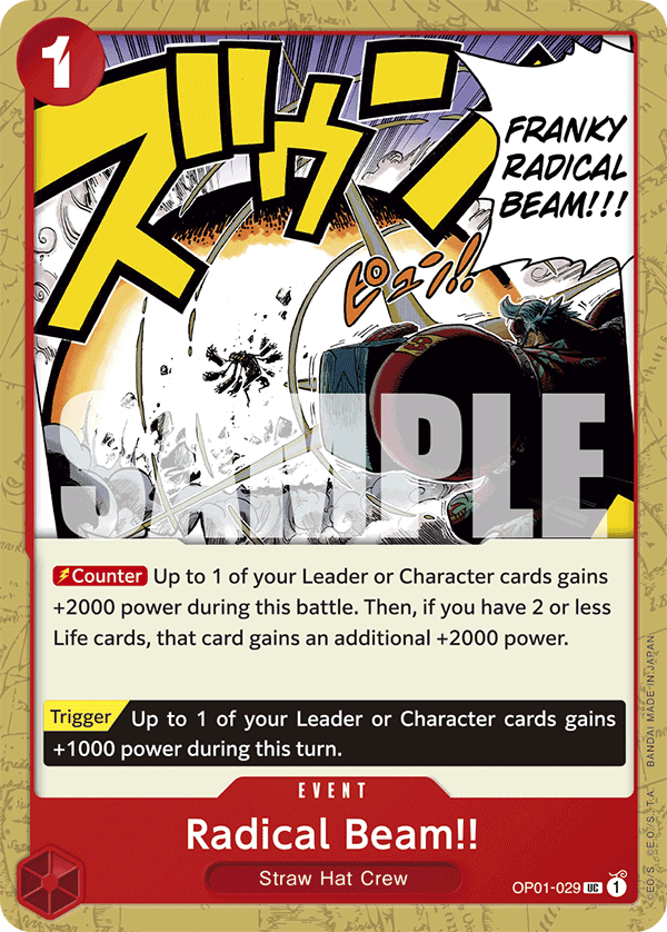 Radical Beam!! (alternativ bild) OP01-029_r1